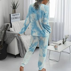 Tie dye pajama set